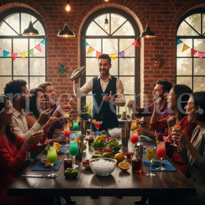 Carnival cocktail workshop / Photo via Perfect Venue