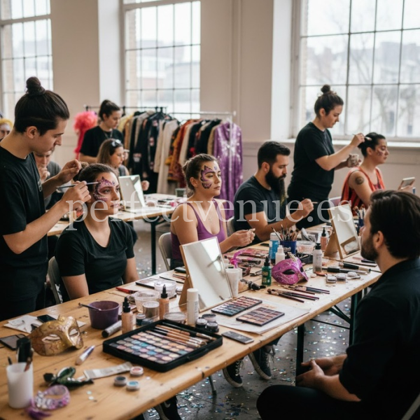 Creative and fantasy makeup workshop / Photo via Perfect Venue