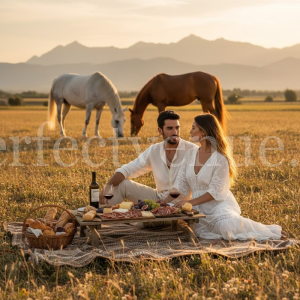 Marriage proposal with horseback riding in Madrid / Photo via Perfect Venue