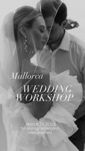 Wedding workshop in Mallorca for photographers and videographers / Photo via Perfect Venue