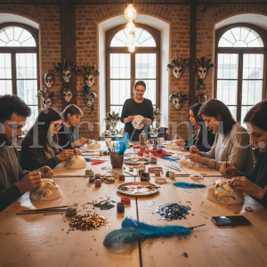 Venetian mask workshop / Photo via Perfect Venue