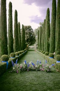 Elegant Garden Elopement Near Madrid at Historic Flour Mill / natalia ortiz events