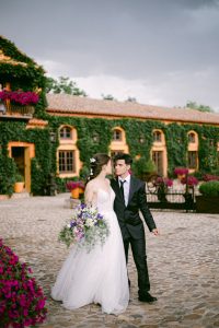 Elegant Garden Elopement Near Madrid at Historic Flour Mill / natalia ortiz events