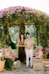 Engagement at Ca's Xorc / Photo via Natalia Ortiz Events