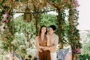 Engagement at Ca's Xorc / Photo via Natalia Ortiz Events