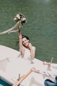 Romantic Boat Elopement in Spain - NataliaOrtizEvents