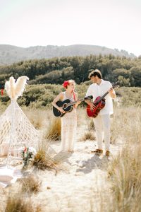 Romantic Boho Elopement in Mallorca Dunes : natalia ortiz events