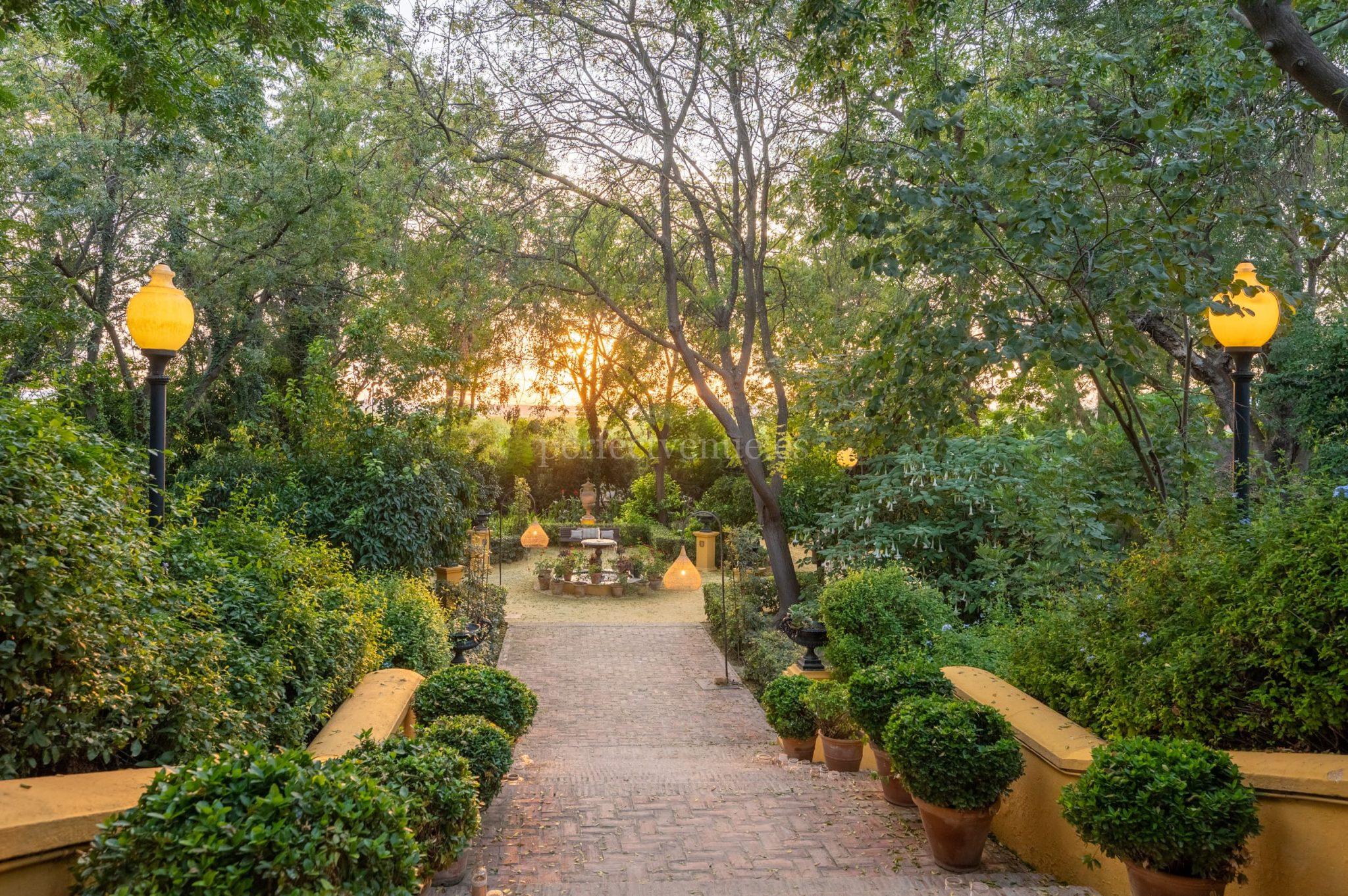 Свадебное кортихо в Севилье, Hotel Cortijo Torre de la Reina