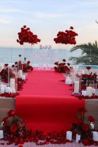 marriage proposal private venue barcelona : natalia ortiz events