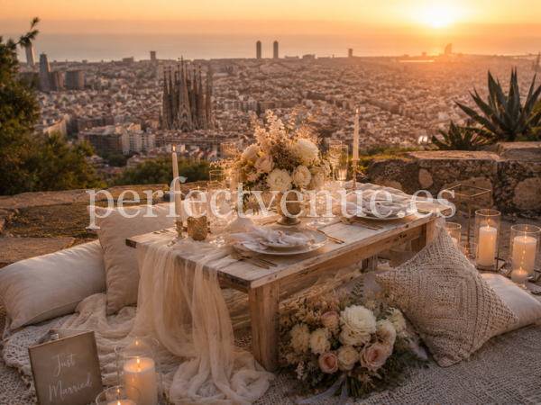 picnic elopement barcelona / Natalia Ortiz Events