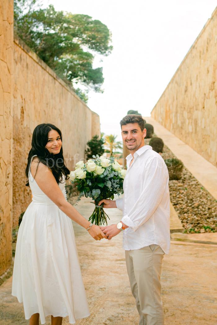 MARRIAGE PROPOSAL IN CAP ROCAT MALLORCA / NATALIA ORTIZ EVENTS