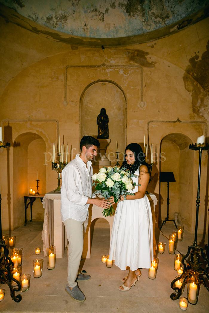 MARRIAGE PROPOSAL IN CAP ROCAT MALLORCA / Photo via NATALIA ORTIZ EVENTS