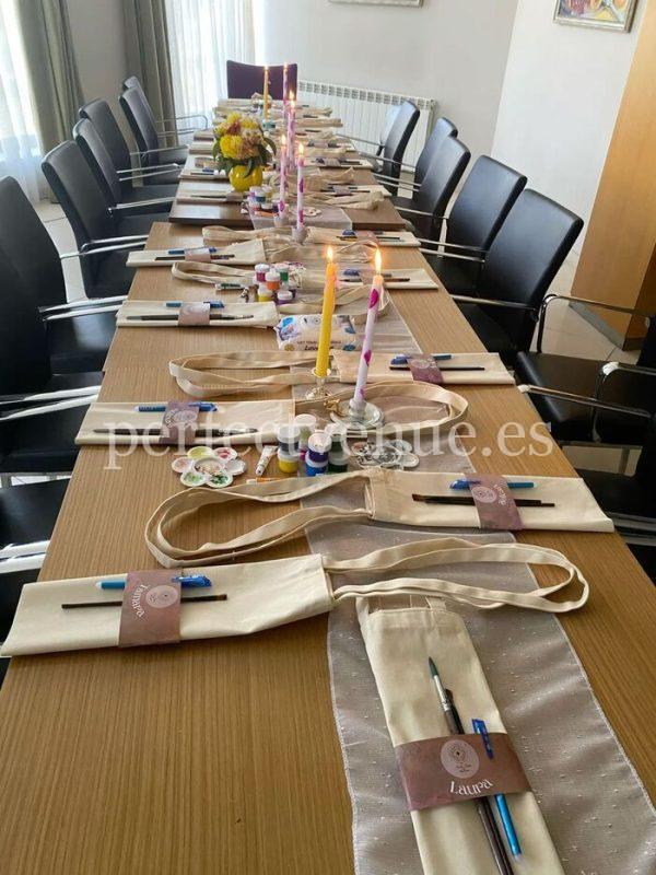 comunión con talleres en Madrid de bolsos / Foto via Pinterest