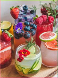 comunión con talleres en Madrid de cocteles sin alcohol / Foto via Pinterest