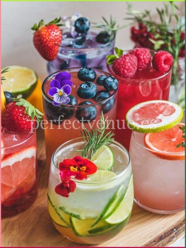 comunión con talleres en Madrid de cocteles sin alcohol / Foto via Pinterest