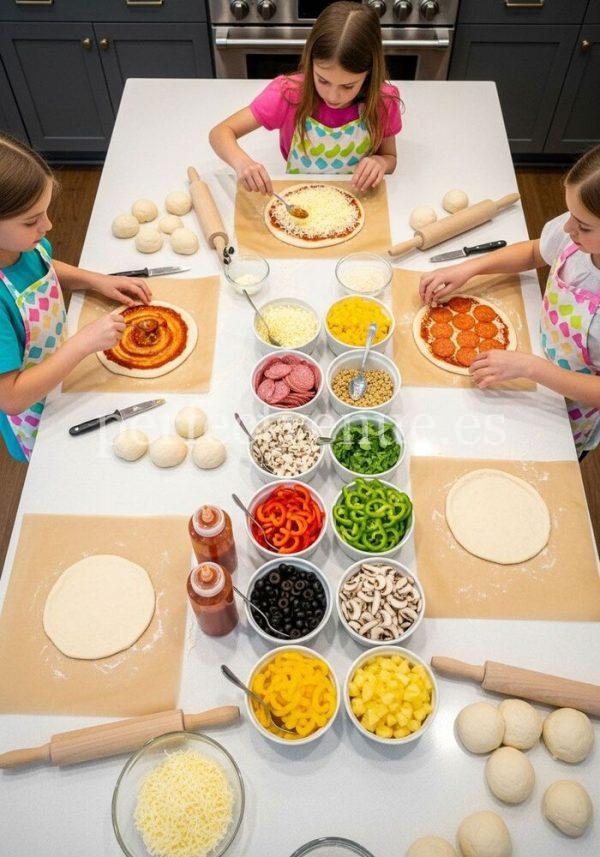 comunión con talleres en Madrid de masterchef / Foto via Pinterest