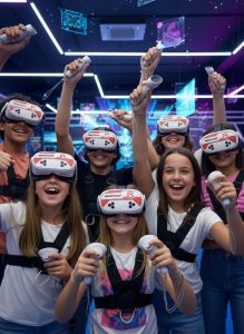 comunión con talleres en Madrid de realidad virtual / Foto via Pinterest
