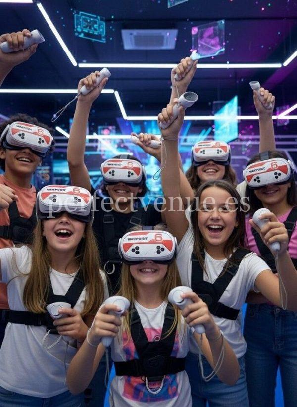 comunión con talleres en Madrid de realidad virtual / Foto via Pinterest