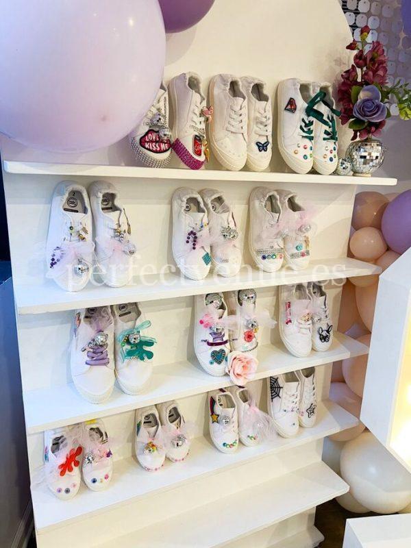 comunión con talleres en Madrid de zapatillas / Foto via Pinterest