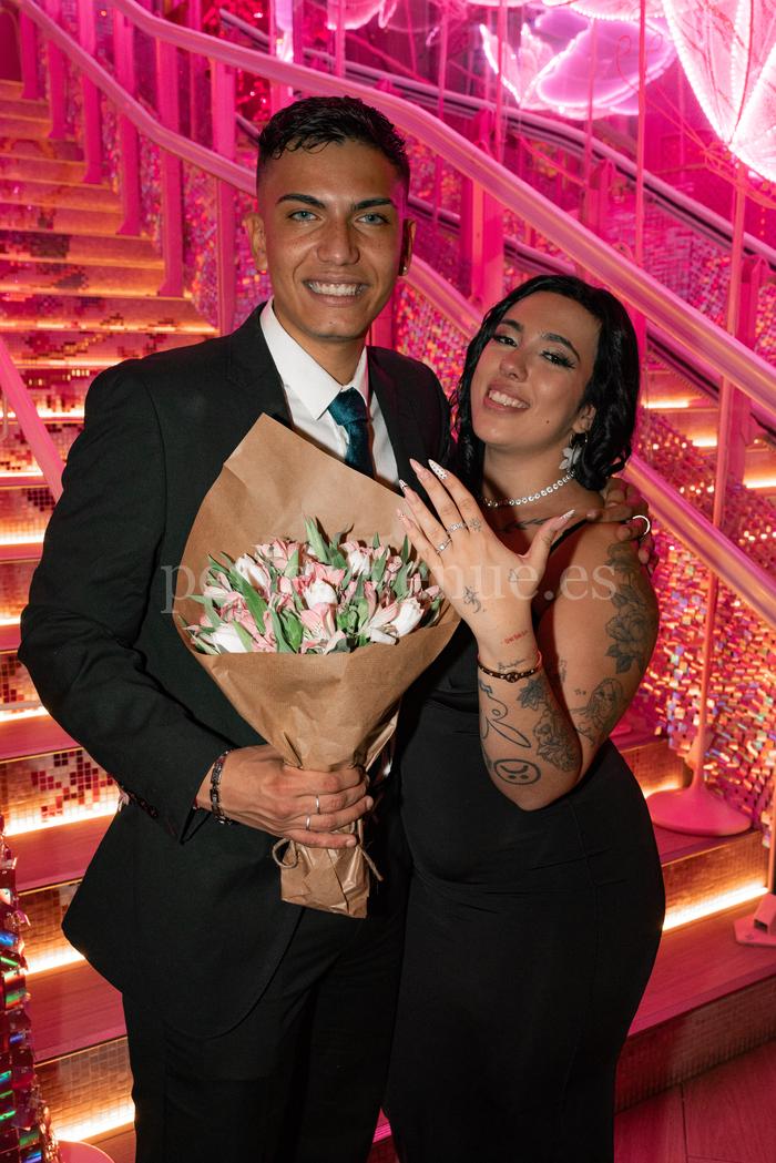 marriage proposal in a restaurant madrid / Natalia Ortiz Events