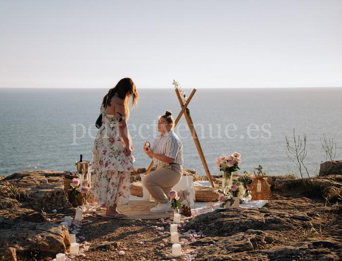 marriage proposal in mallorca / Natalia Ortiz Events