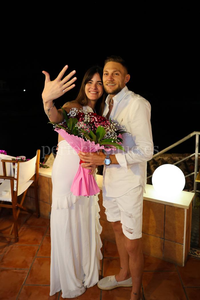 Marriage proposal in Hotel Bahía Menorca / Natalia Ortiz Events