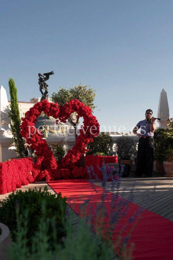 Pedida de mano en un rooftop en Madrid / Natalia Ortiz Events