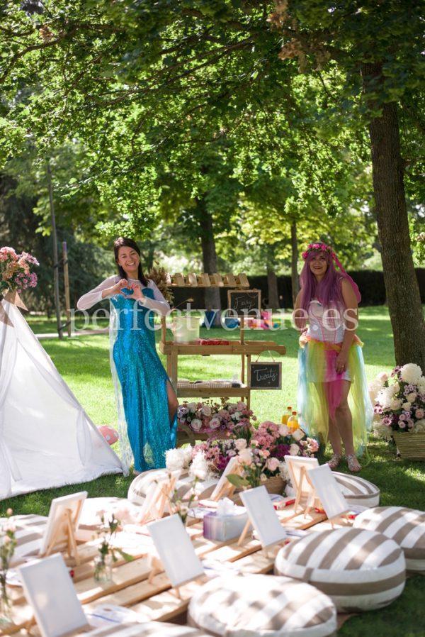 cumpleaños infantil con tipis / Natalia Ortiz Events