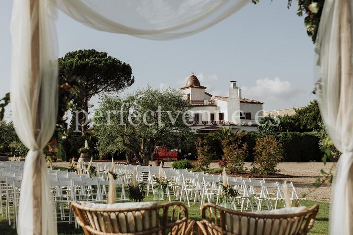 Finca para bodas en Igualada / Foto vía Perfect Venue