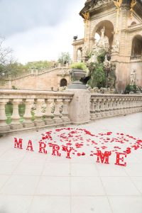 pedida de mano en Barcelona Parque de la Ciutadella / Natalia Ortiz Events
