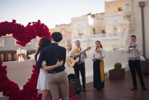 Pedida de mano en Madrid Hotel Urso / Natalia Ortiz Events