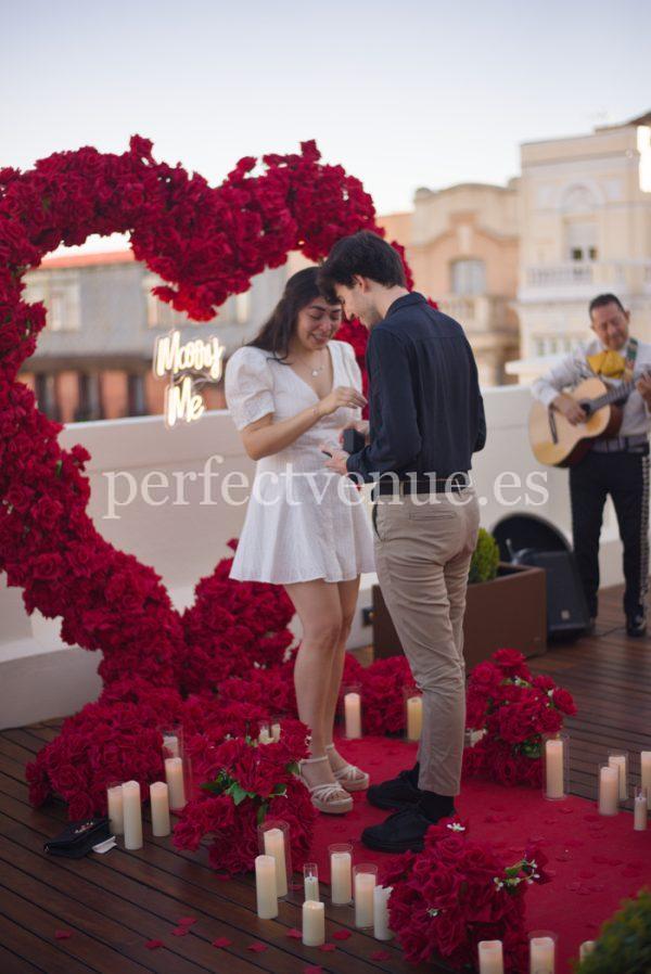 pedida de mano en Madrid / Natalia Ortiz Events