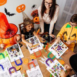 Talleres para Halloween / Foto vía Natalia Ortiz Events