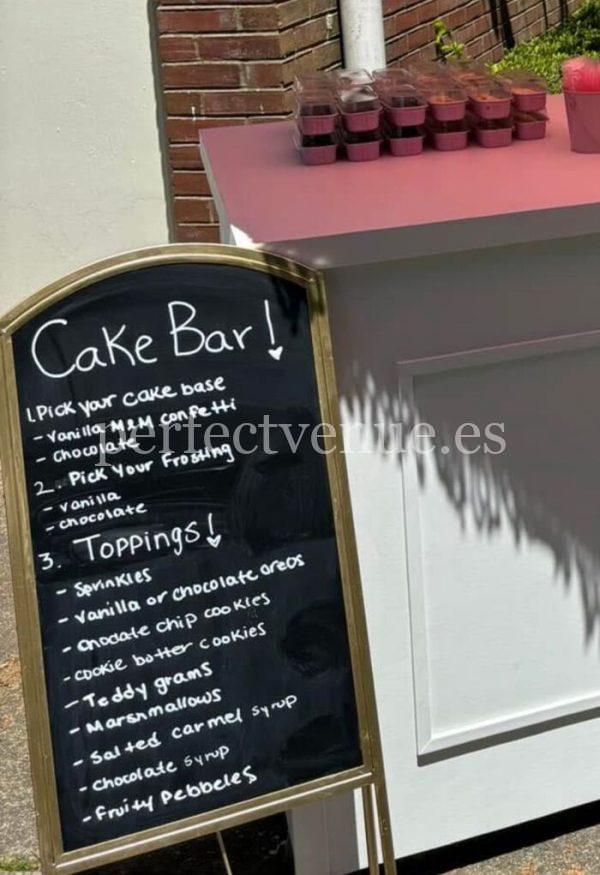 Cake Bar for Parties and Events