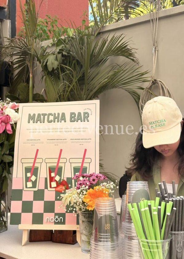 Matcha Bar for Parties and Events