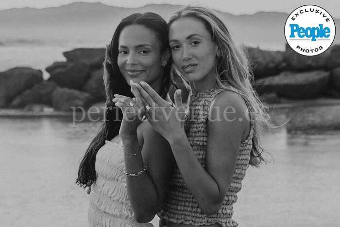 Pedida de mano de Kyra Green y Tal Sahar / People.com
