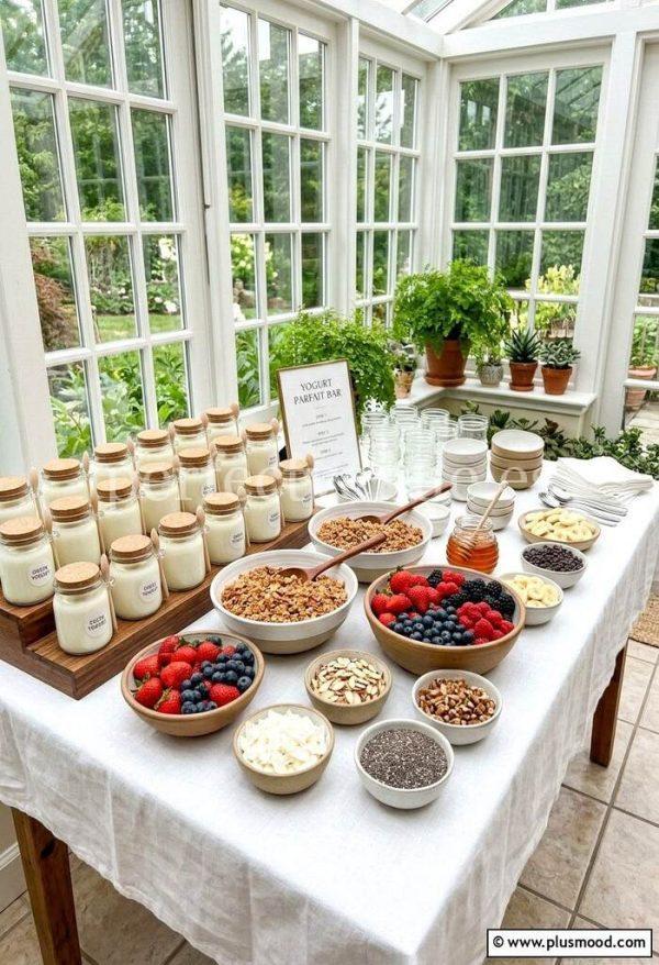Yogurt Bar for Parties and Events