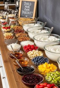 Yogurt Bar for Parties and Events