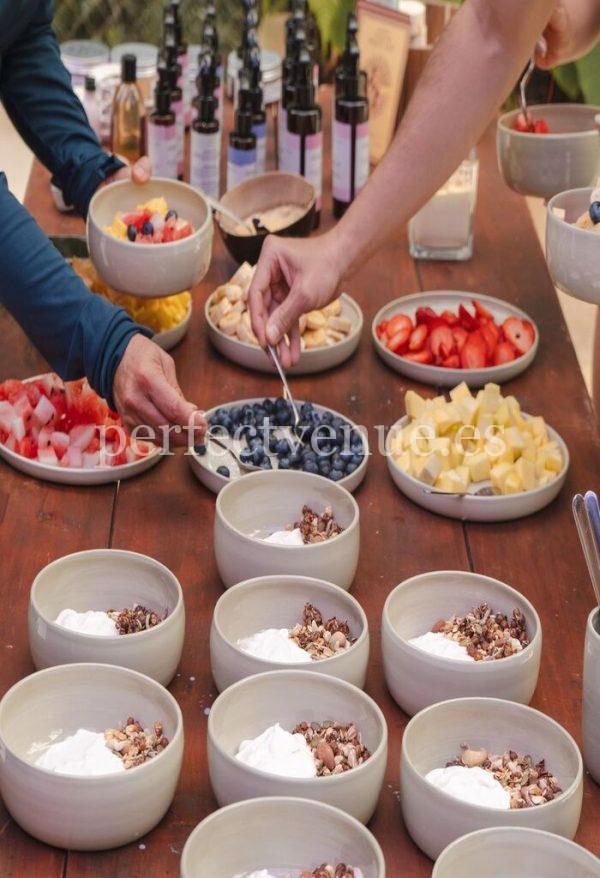 Yogurt Bar for Parties and Events