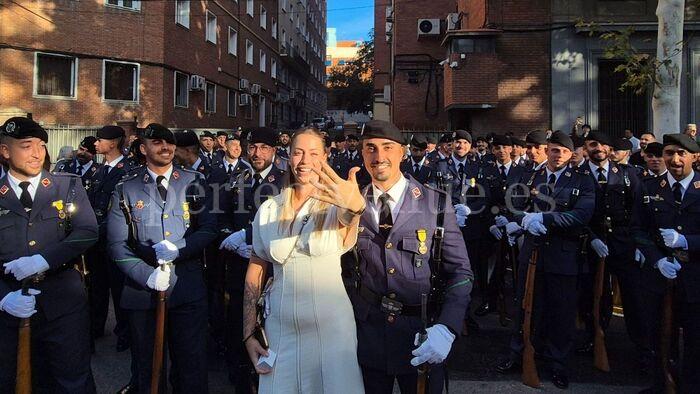 Pedida de mano desfile 12 de octubre / RTVE